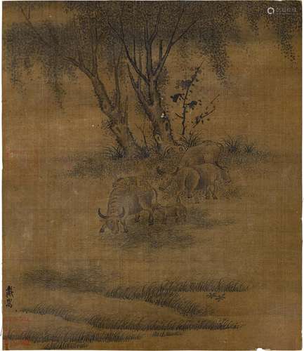 戴嵩(款)　牧牛圖 | Attributed to Dai Song, Shepherd Boy