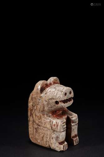 SHANG DYNASTY, JADE BEAR