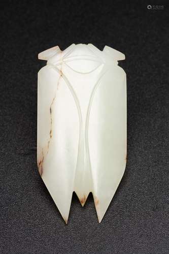 HAN DYNASTY, WHITE JADE CICADA