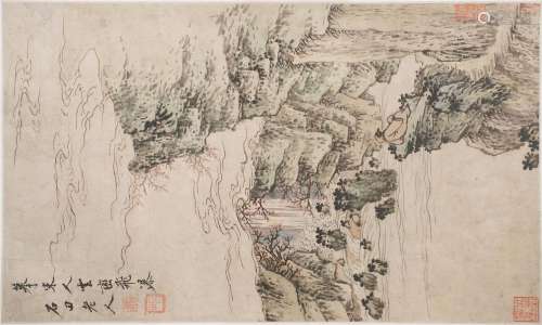 After Shen Zhou (1427-1509) Landscape