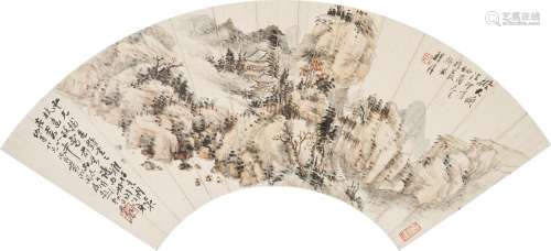 Cheng Zhang (1869-1938) Landscape