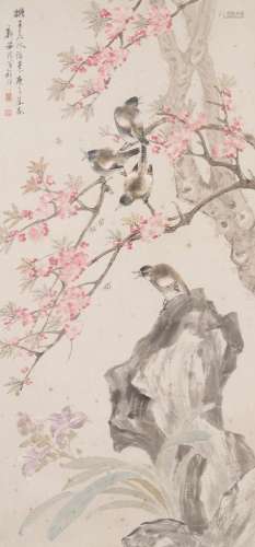 Cheng Zhang (1869-1938) Spring Scenery after Wang Yuan