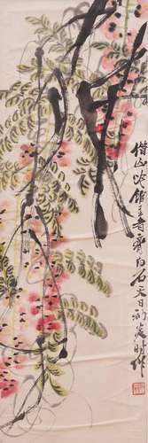 Qi Baishi (1864-1957) Wisteria