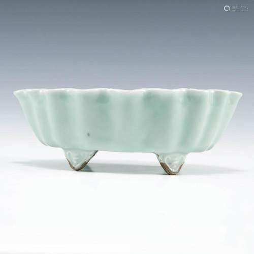 A Chinese celadon jardiniere, Republic period