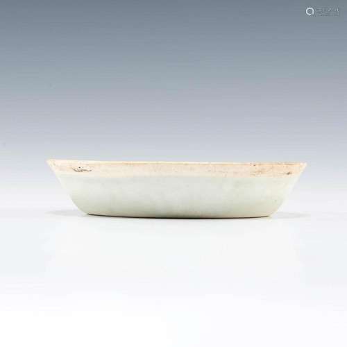 A Chinese celadon Yingqing dish, Song dynasty