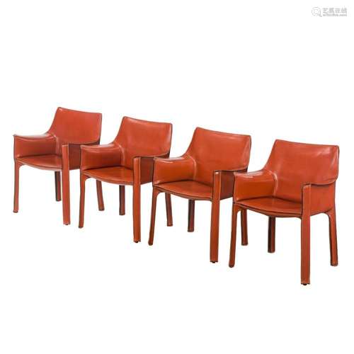 Mario Bellini, Cab Chairs, Four