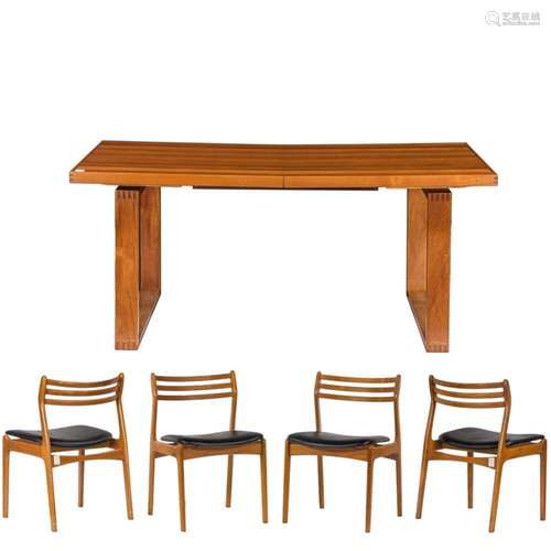 Danish Modern, Dining Suite, Five