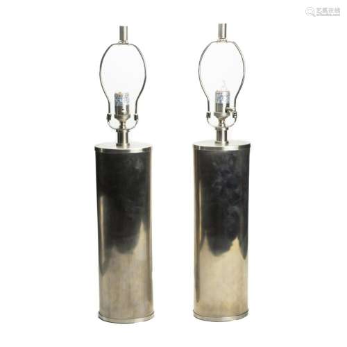 Visual Comfort, Studio Oval Canister Lamps, Pair