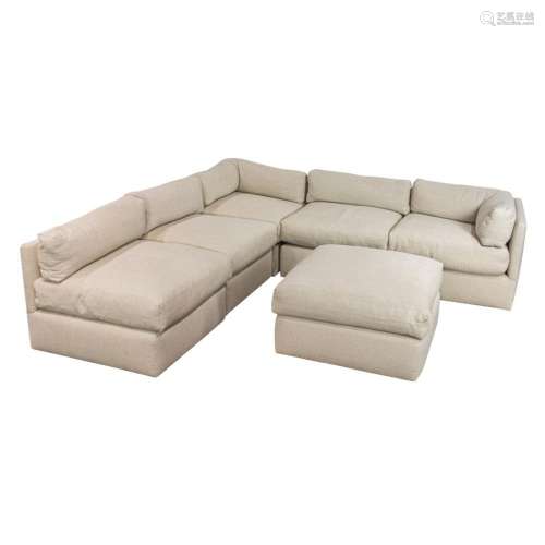 Modern, Sectional Sofa, Six Parts