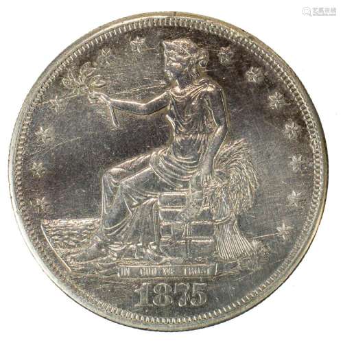 1875 CC US Trade Dollar
