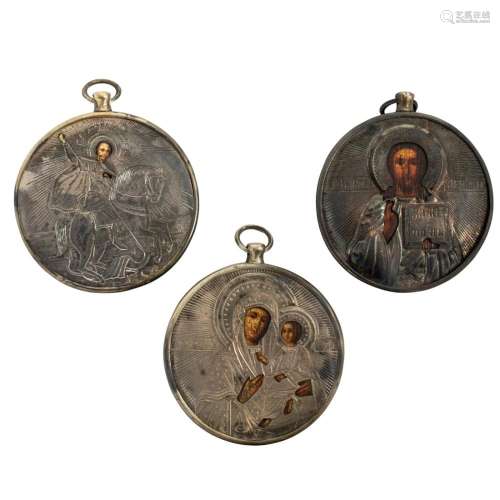 Three Russian miniature