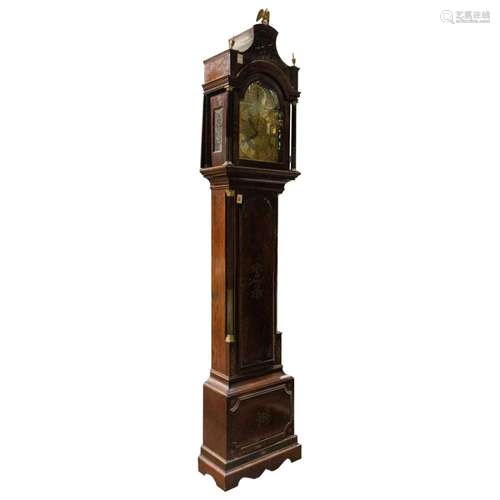 An English Georgian Francis Perigal mahogany longcase clock