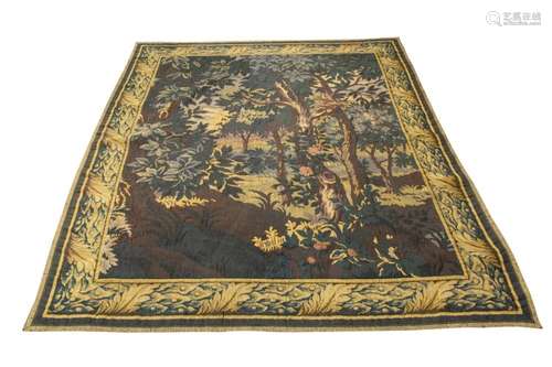 A French Verdure scenic textile 19th century