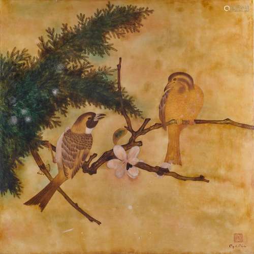 Nguyen Van Minh (1930-2014) - Two Birds