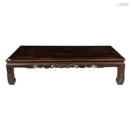 Chinese hardwood low table