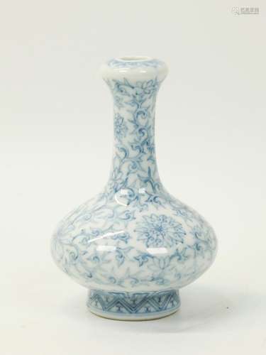 Chinese Miniature Blue White Porcelain Vase