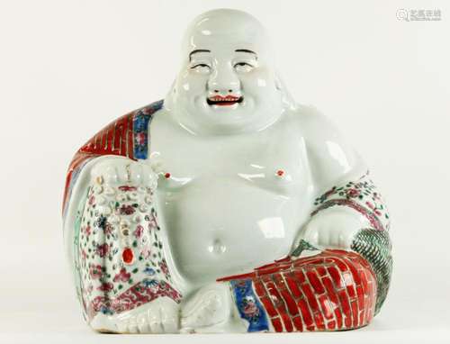 Chinese Porcelain Seated Budai Buddha