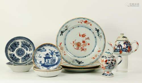 10 Chinese 18th/19th C Export Porcelains