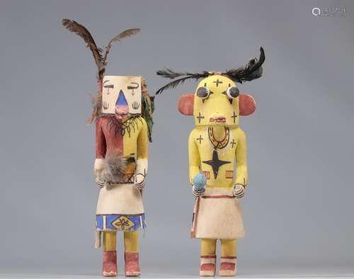 Poupées amérindiennes Kachina - collection privée
Poids