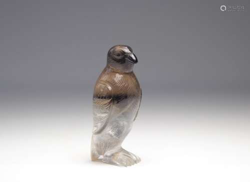 Pingouin sculpté dans un cristal de roche
Poids: 620 g