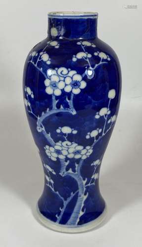 A LATE 19TH / EARLY 20TH CENTURY CHINESE PRUNUS BLOSSOM PATT...