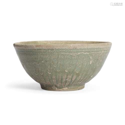 A Thai Sawankhalok celadon-glazed bowl, Sukothai/Ayutthaya, ...