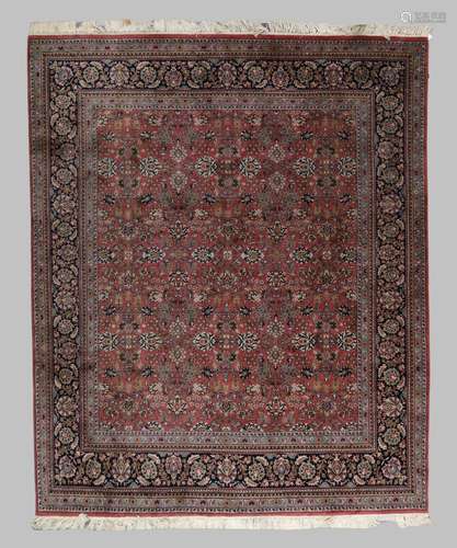 A Persian Isfahan carpet, last quarter 20th century, the cen...