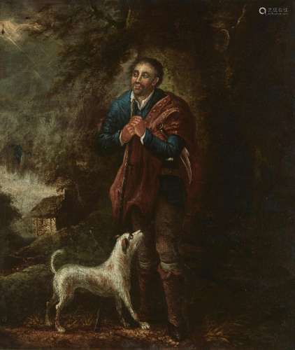 Follower of Thomas Gainsborough, RA FRSA, British 1727-1788-...