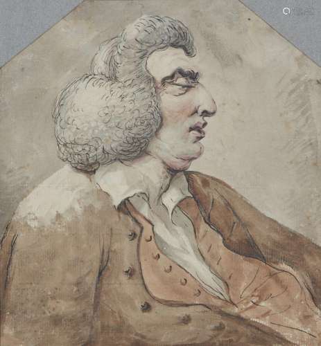Circle of James Gillray, British 1756-1815- The Voluptuary; ...