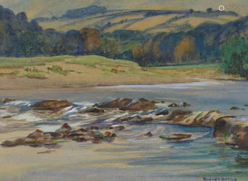 Rupert Butler, British, fl. 1929-1938- A highland landscape;...