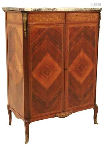 LOUIS XV STYLE KINGWOOD LINGERIE CABINET