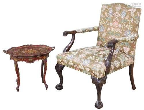 ENGLISH GAINSBORO & VENETIAN TABLE