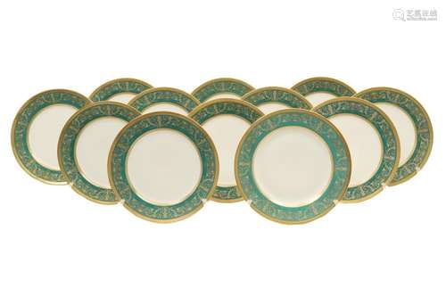 SET OF 12 ROSENTHAL PORCELAIN DINNER PLATES