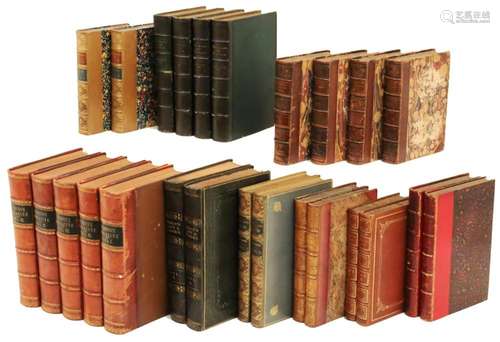 25 FINE LEATHER BOUND BOOKS