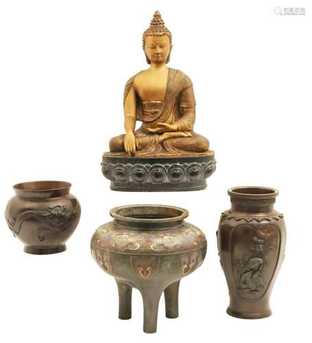 4 PC LOT OF ORIENTALIA