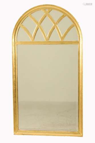 ITALIAN GILTWOOD ARCH TOP MIRROR