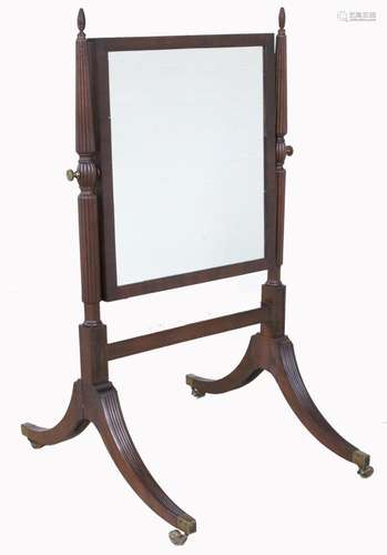 ENGLISH MAHOGANY DRESSING MIRROR