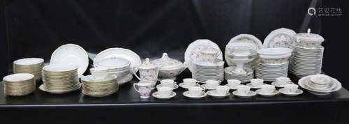 MISC. ESTATE LOT OF PORCELAIN DINNER WARE