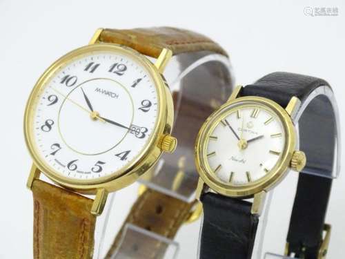 A ladies Certina New Art wristwatch. Together with…