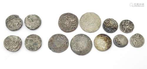 Coins: A quantity of old coins to include Indian R…