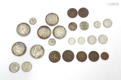 Coins: A quantity of assorted coins from The Nethe…