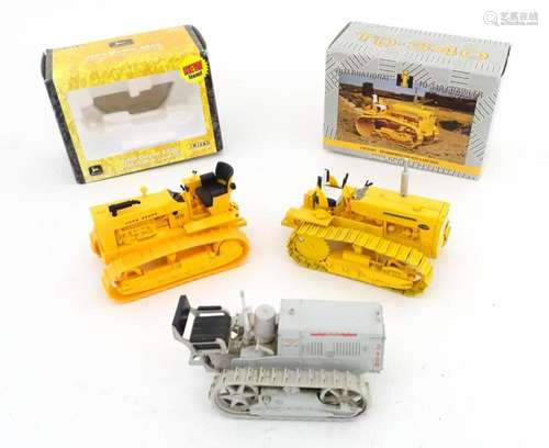 Toys: An Ertl scale model John Deere 1010 Crawler …