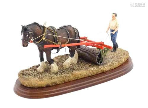 A Border Fine Arts James Herriot model Lightly Rol…