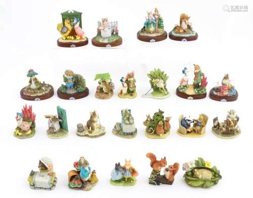 A quantity of Border Fine Arts Beatrix Potter figu…