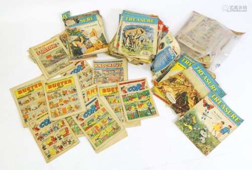 A large quantity of 1960s/1970s British comics, in…
