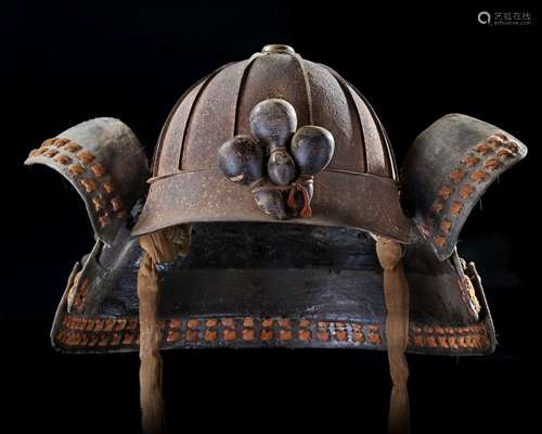 A SUJIBACHI KABUTO (RIDGED HELMET), JAPAN, EDO PERIOD