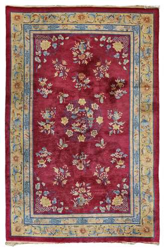 A CHINESE CARPET, CIRCA 1940