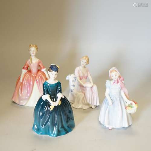 A quantity of various Doulton figures etc