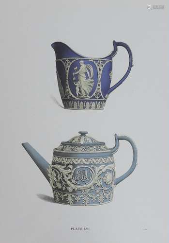 W. Griggs, pair of chromolithographs, Wedgwood Jasperware pl...