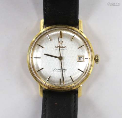 A gentlemans gold Omega Automatic Seamaster de Ville wrist w...